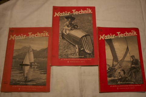 Zeitschriften Natur und Technik Jahrgang 1947 Jugendjornal