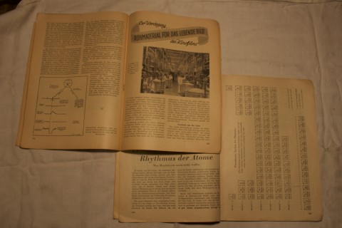  Natur und Technik Jahrgang 1947 Doppelseite
