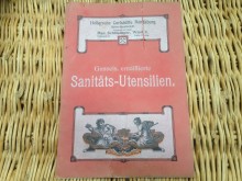Produkt Information Heft,  Hollersche Carlshütte Rendsburg